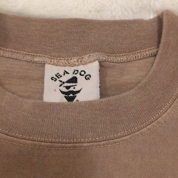 Sea dog Shirts Sea Dog Tshirt Size Large Tan Poshmark